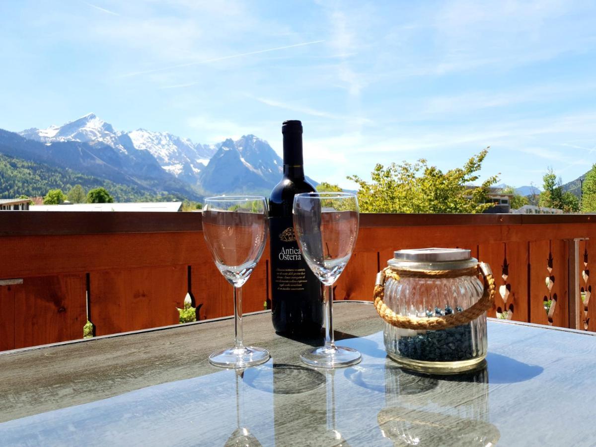 Ferienwohnung Wetterstein Garmisch-Partenkirchen Esterno foto