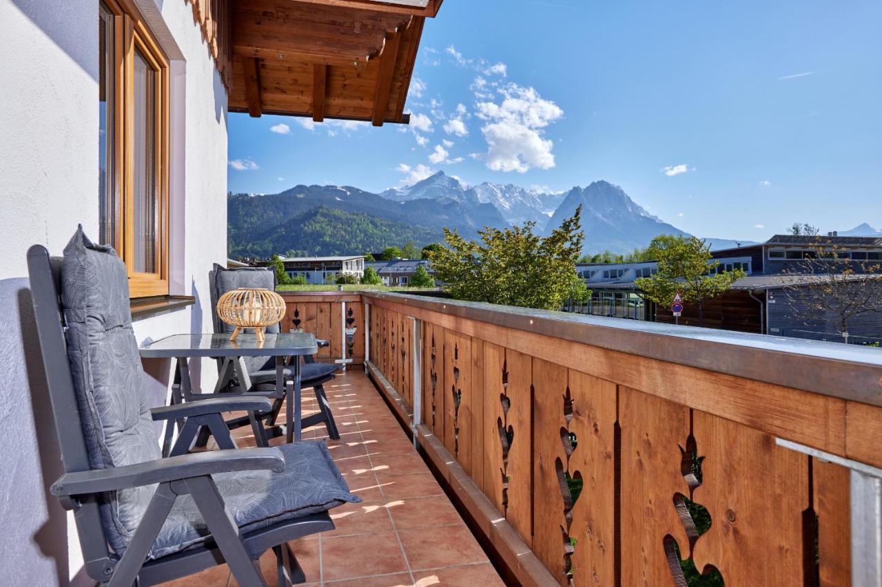 Ferienwohnung Wetterstein Garmisch-Partenkirchen Esterno foto