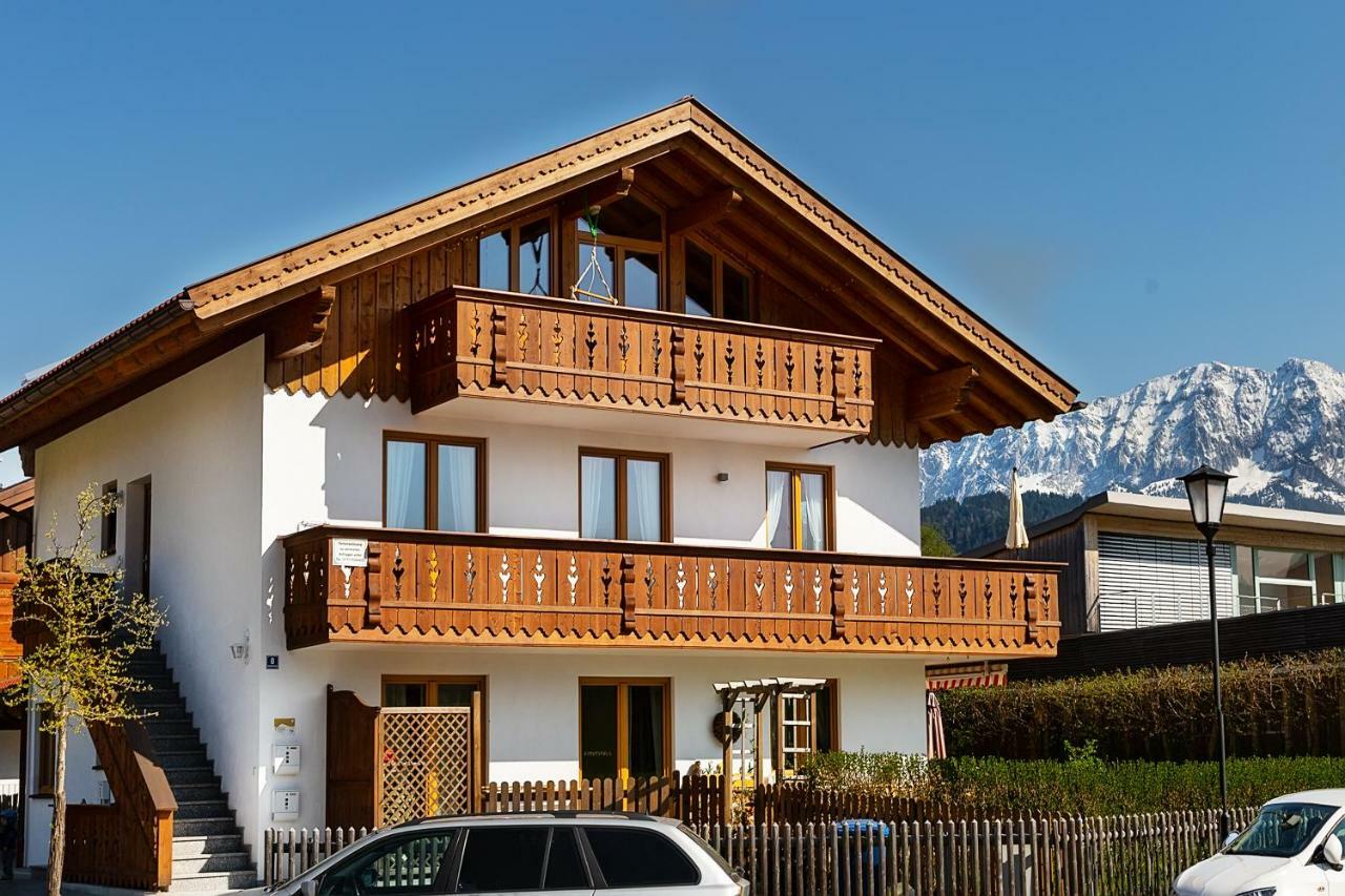 Ferienwohnung Wetterstein Garmisch-Partenkirchen Esterno foto